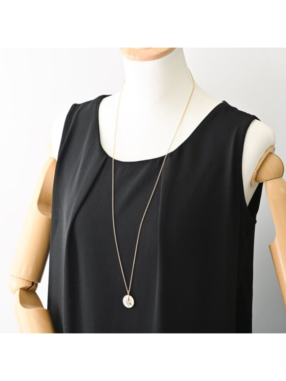 Dior Necklace Rose Des Vents Medallion - Picture 6 of 6